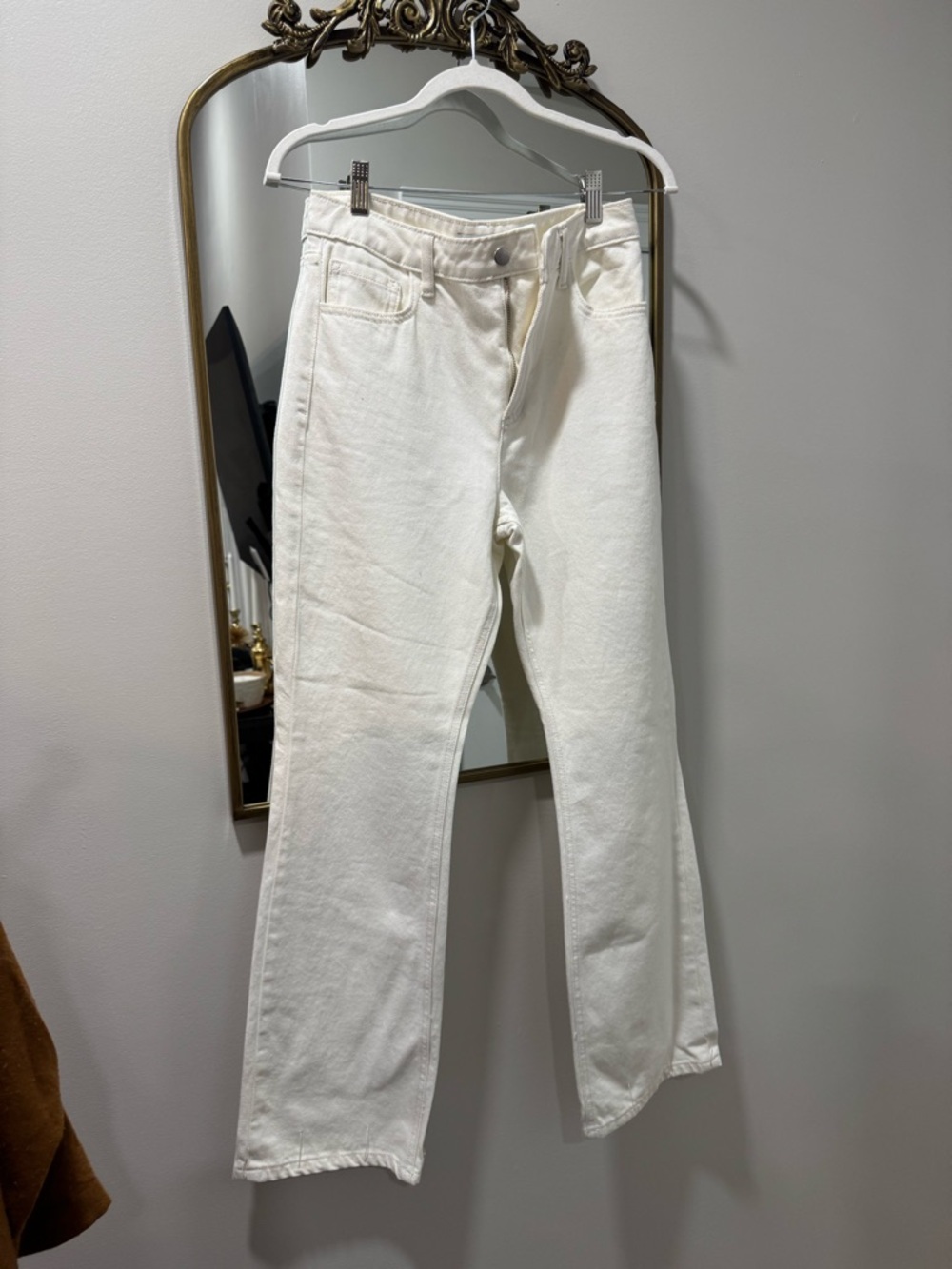 Gianni Bini Off-White High-Rise Jeans